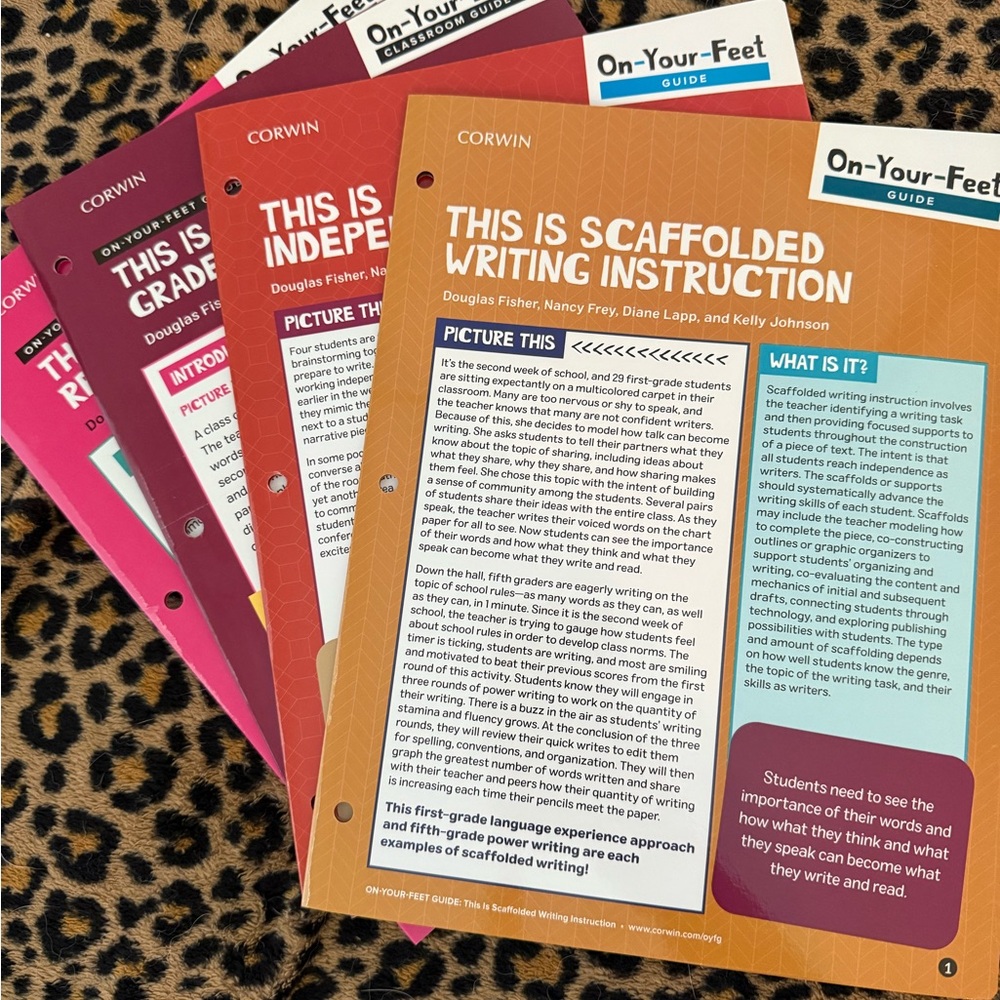 Corwin On-Your-Feet Guide bundle